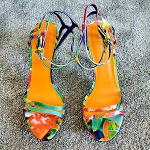 Nine West Tropical Colored 3 in Heel Dress Shoes